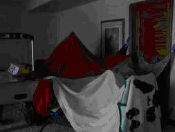 Make a tent fort